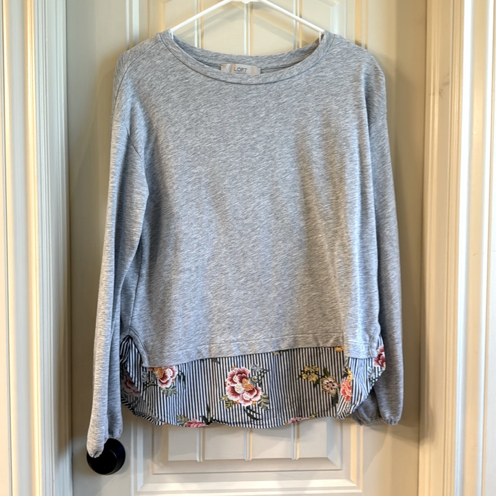 Loft long sleeve sweater